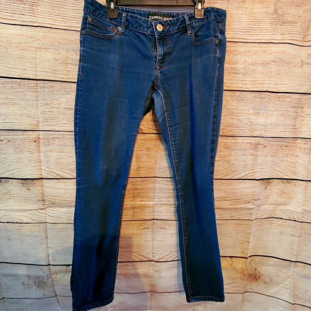 Express Stella Low Rise Jeggings